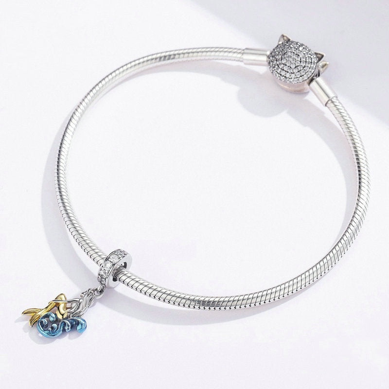 Jorrio Ocean Mermaid Fashion Sterling Silver Charm