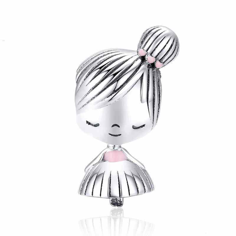 Jorrio Fashion Boys and Girls Love Sterling Silver Charm