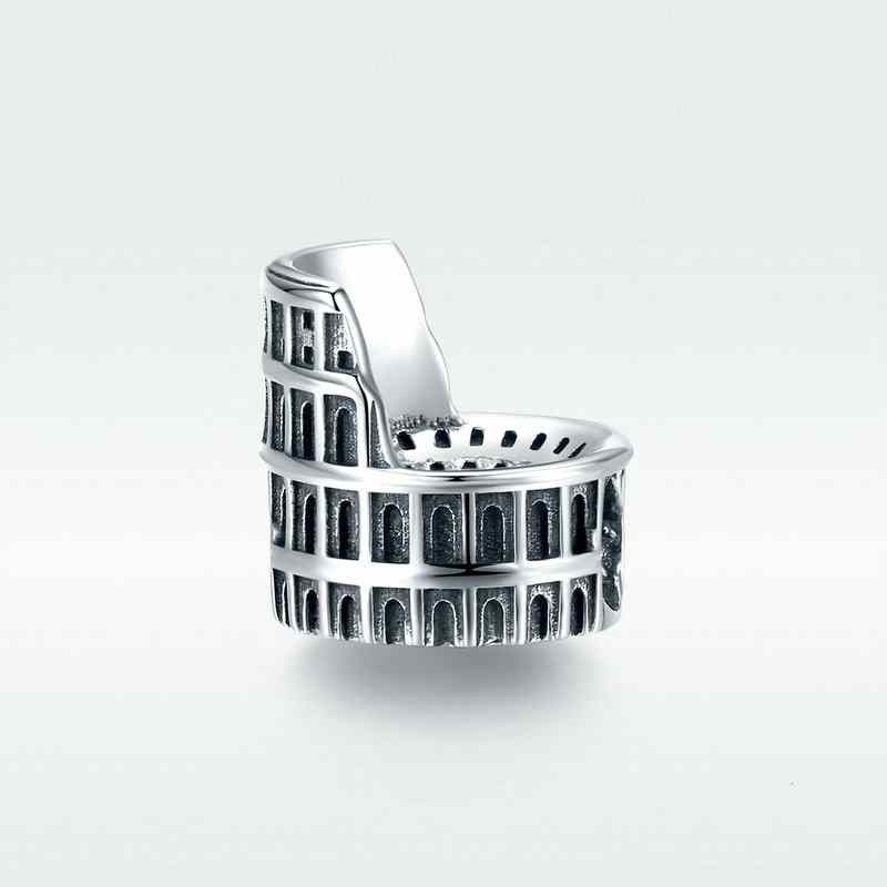Jorrio Vintage Roman Colosseum Sterling Silver Charm