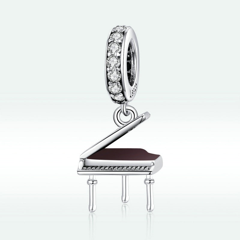 Jorrio Fantasy Art Piano Sterling Silver Charm