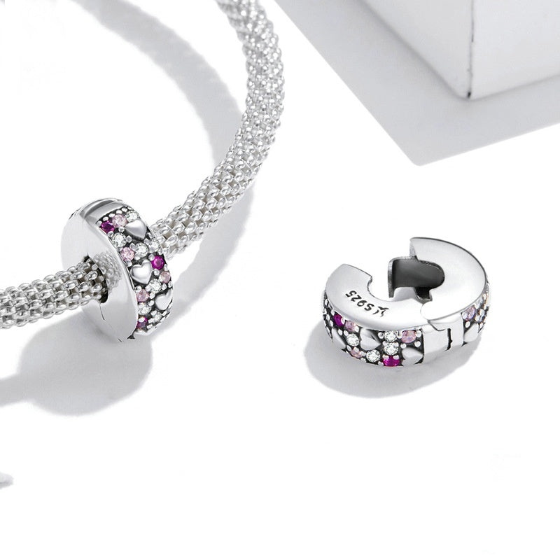 Jorrio Vintage Love Locator Clasp Sterling Silver Charm
