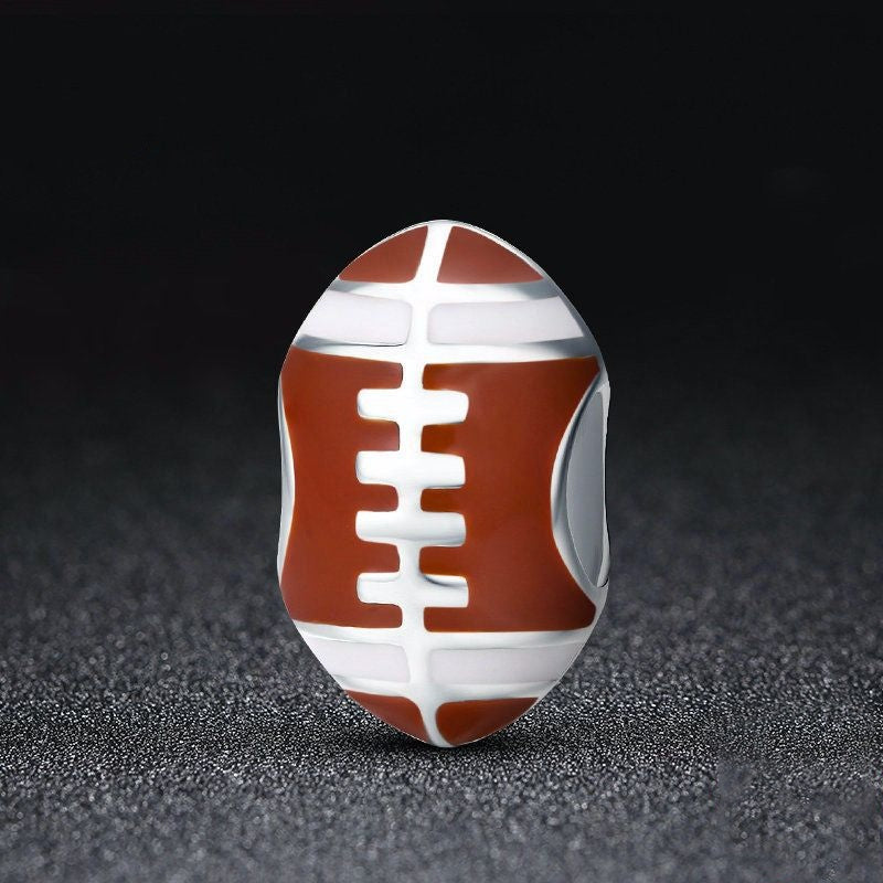Jorrio Rugby Creative Sport Sterling Silver Charm