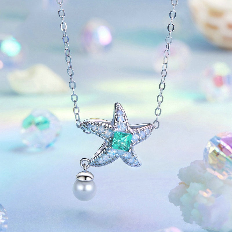 Jorrio Summer Fantasy Starfish Sterling Silver Charm