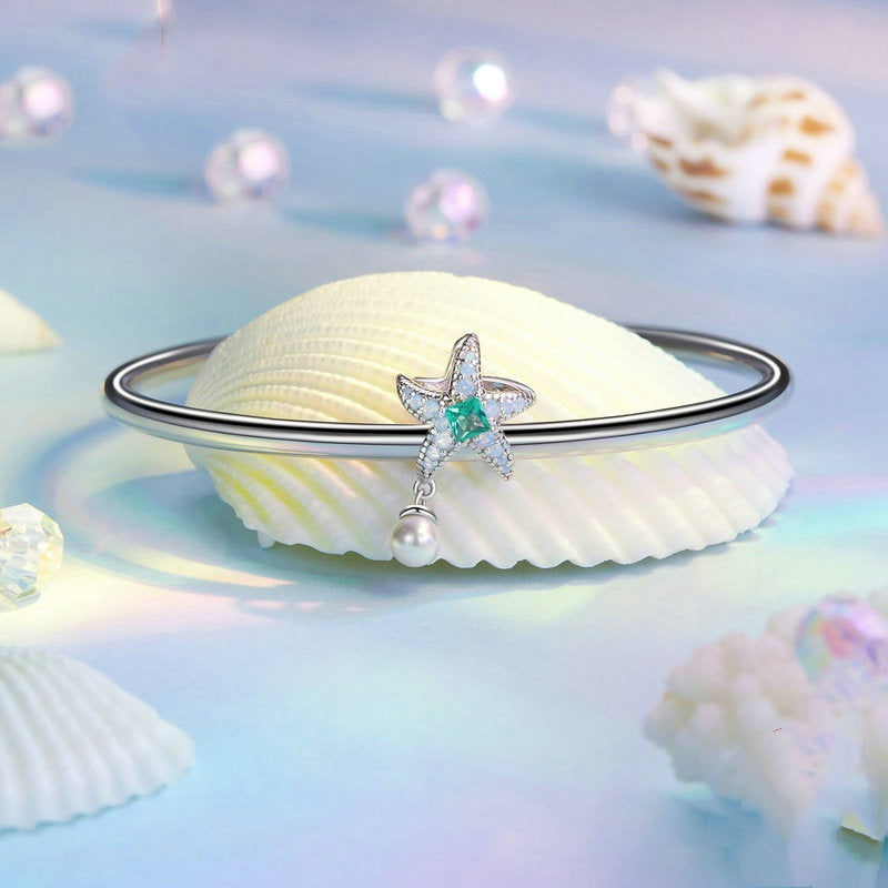 Jorrio Summer Fantasy Starfish Sterling Silver Charm