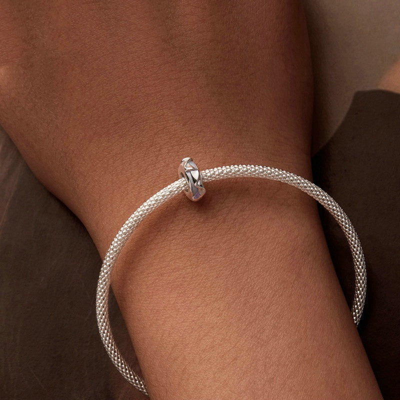 Jorrio Fantasy Star River Silicone Positioning Sterling Silver Charm