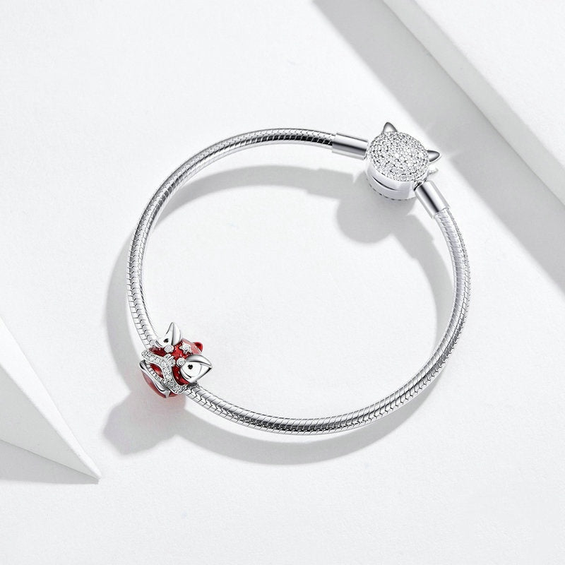 Jorrio New Year Celebration Lion Dance Sterling Silver Charm