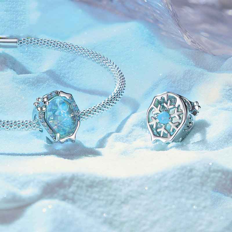 Jorrio Handmade Ice Melt Sterling Silver Charms