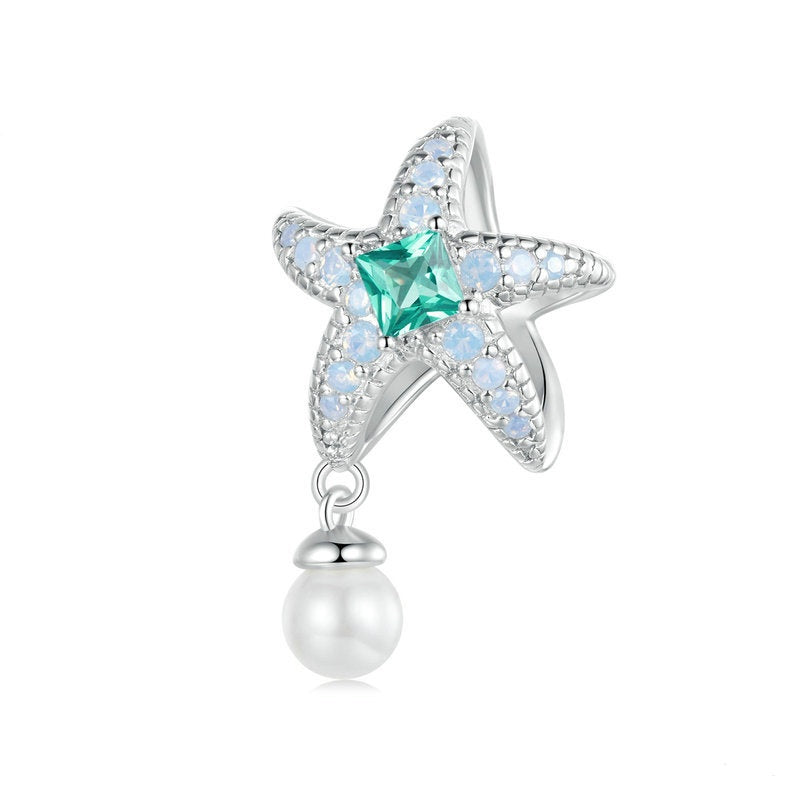 Jorrio Summer Fantasy Starfish Sterling Silver Charm