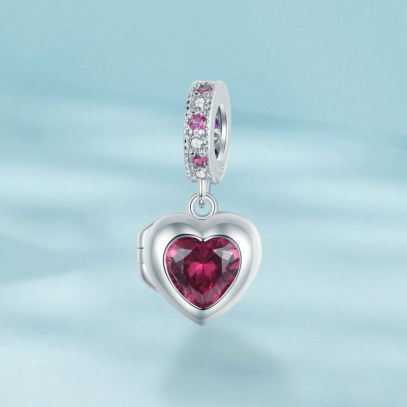 Jorrio Openable Forever Love Sterling Silver Charm