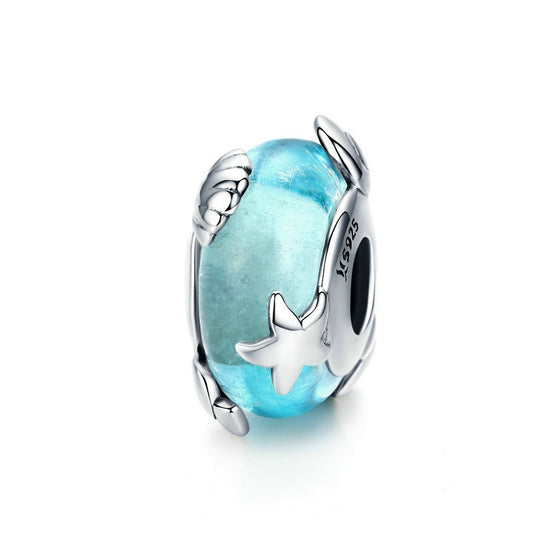 Jorrio Ocean World Glazed Sterling Silver Charm