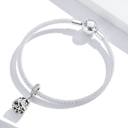 Jorrio Stylish Easter Egg Openable Sterling Silver Charm