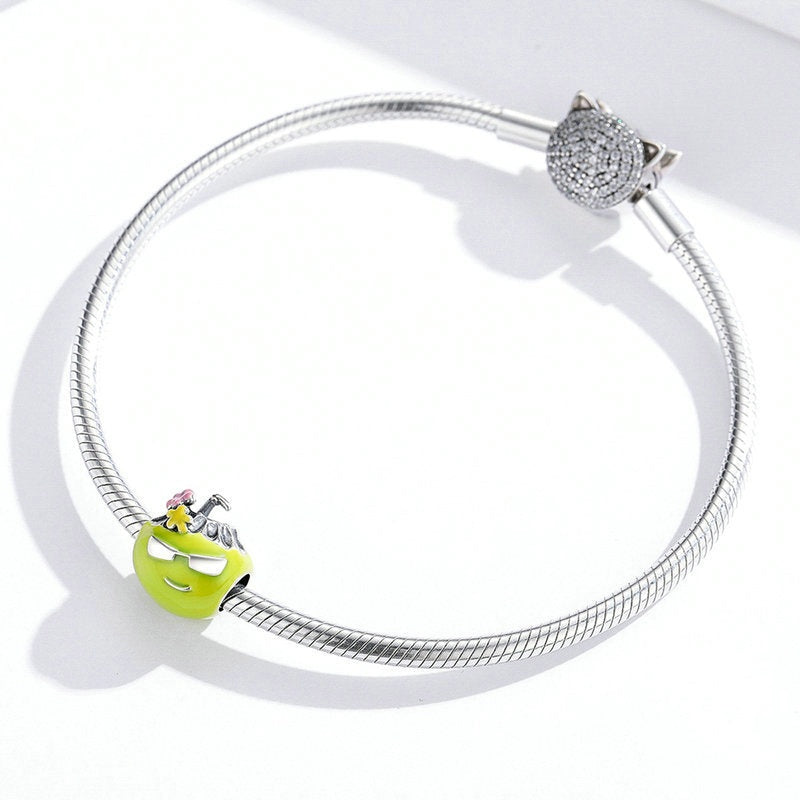 Jorrio Flower Cool Fruit Coconut Sterling Silver Charm