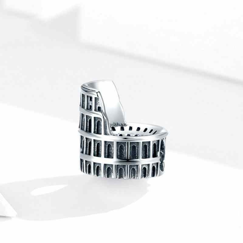 Jorrio Vintage Roman Colosseum Sterling Silver Charm