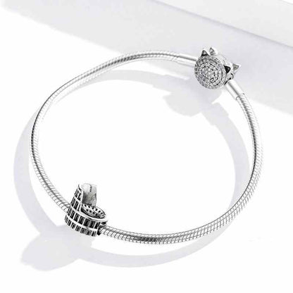 Jorrio Vintage Roman Colosseum Sterling Silver Charm