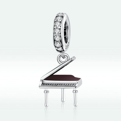 Jorrio Fantasy Art Piano Sterling Silver Charm