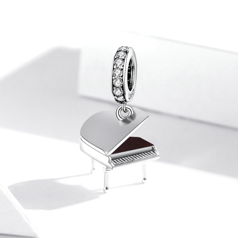 Jorrio Fantasy Art Piano Sterling Silver Charm
