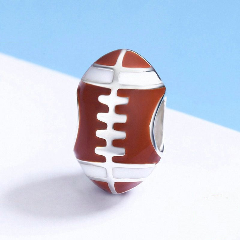 Jorrio Rugby Creative Sport Sterling Silver Charm