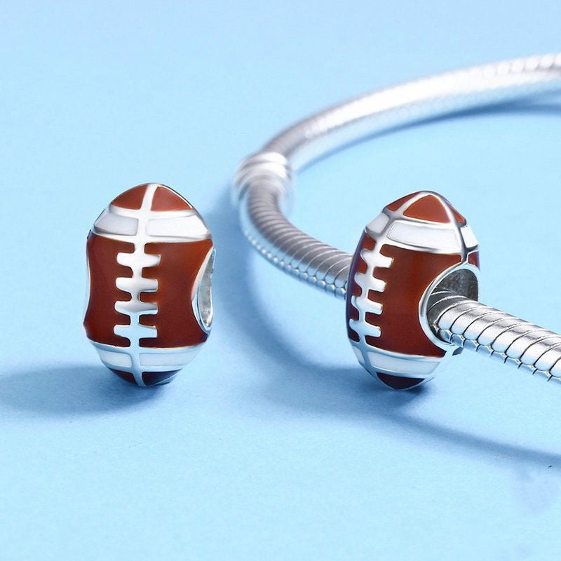 Jorrio Rugby Creative Sport Sterling Silver Charm