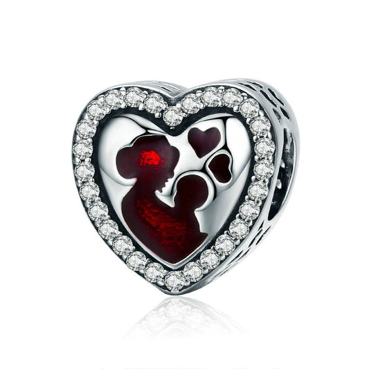 Jorrio Great Love Mother's Day Sterling Silver Charm