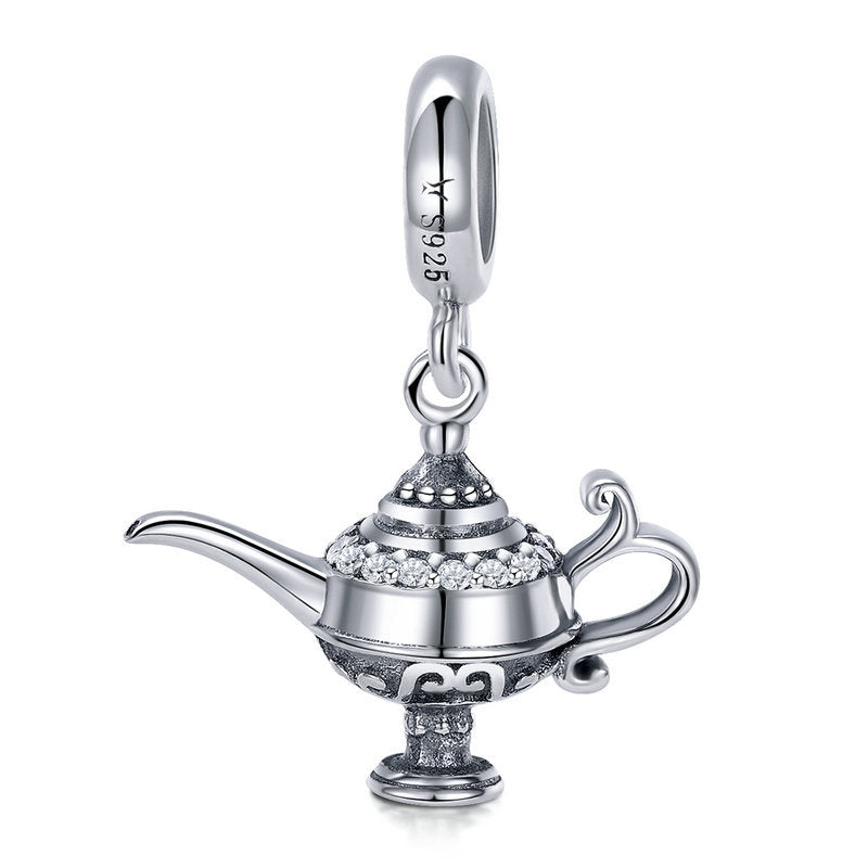 Jorrio Mystic Aladdin's Lamp Sterling Silver Charm