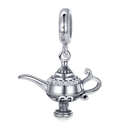 Jorrio Mystic Aladdin's Lamp Sterling Silver Charm