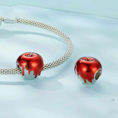 Jorrio Handmade Christmas Apple Sterling Silver Charms