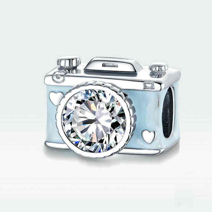 Jorrio Record Life Camera Sterling Silver Charm