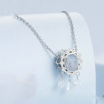 Jorrio Vintage Elegant Drop Shape Sterling Silver Charm