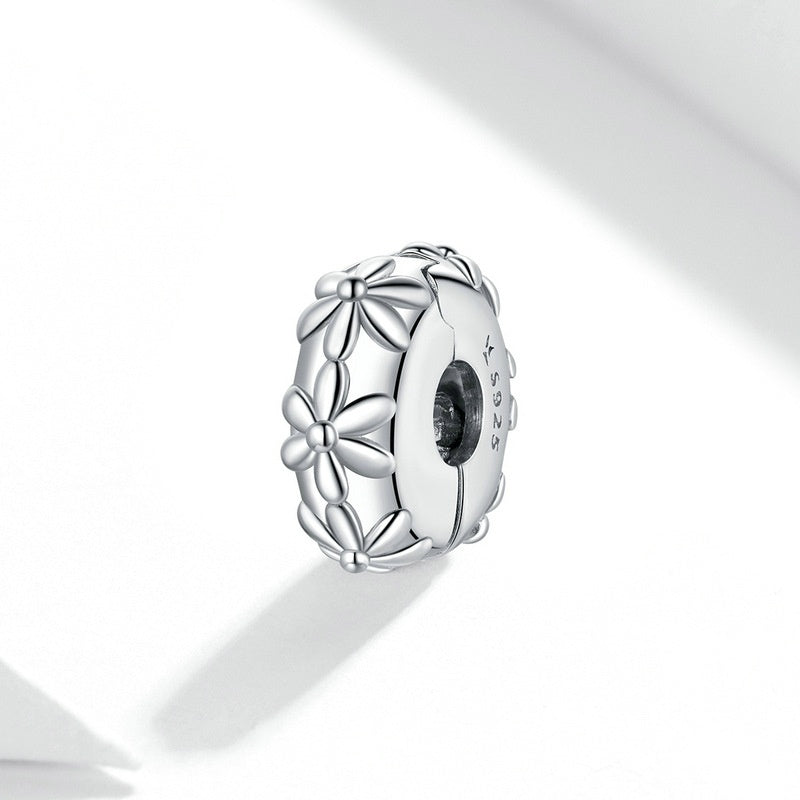 Jorrio Delicate Flower Vintage Sterling Silver Charm