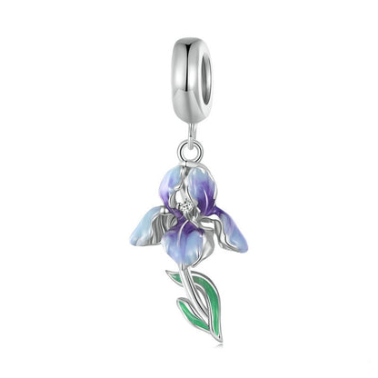 Jorrio Love Messenger Gradient Iris Sterling Silver Charm