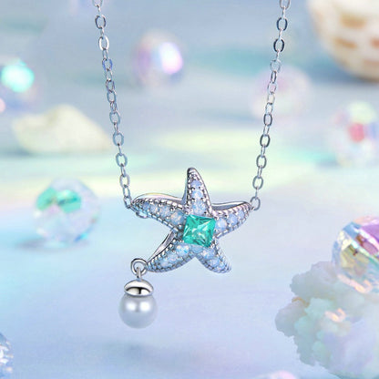 Jorrio Summer Fantasy Starfish Sterling Silver Charm