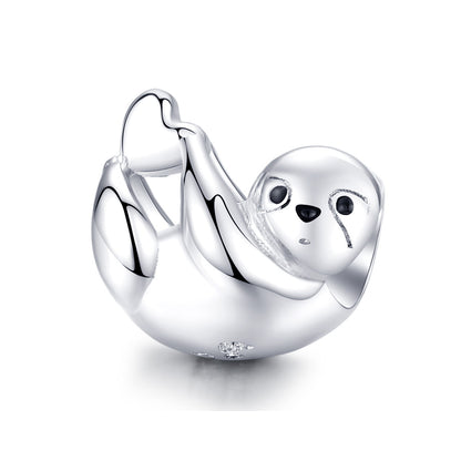 Jorrio Little Sloth Cute Animal Sterling Silver Charm