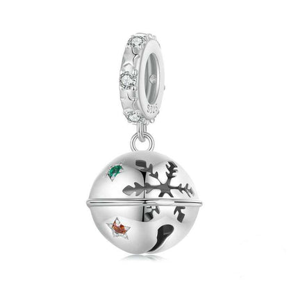 Jorrio handmade Christmas bell sterling silver charms