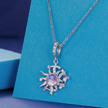 Jorrio Vintage Magic Sun and Moon Sterling Silver Charm