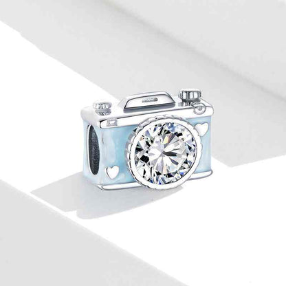 Jorrio Record Life Camera Sterling Silver Charm
