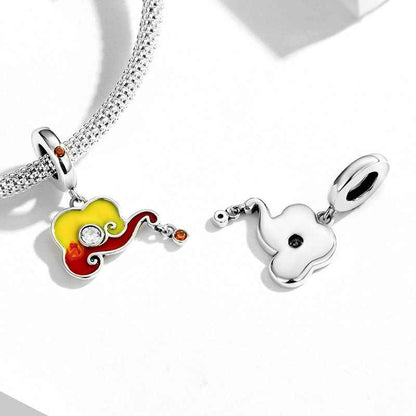 Jorrio New Year's Lucky Clouds Sterling Silver Charm
