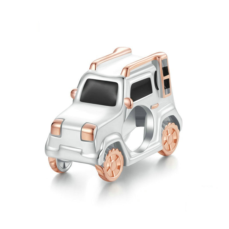 Jorrio Fashion Personalized Buggy Sterling Silver Charm