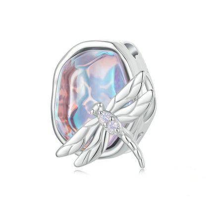 Jorrio Spring Illusion Dragonfly Sterling Silver Charm