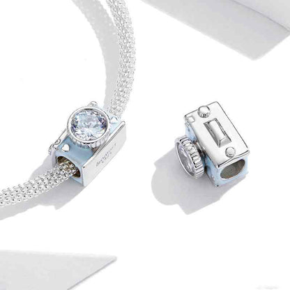 Jorrio Record Life Camera Sterling Silver Charm