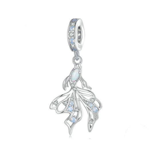 Jorrio Fantasy Ocean Spirit Fish Sterling Silver Charm