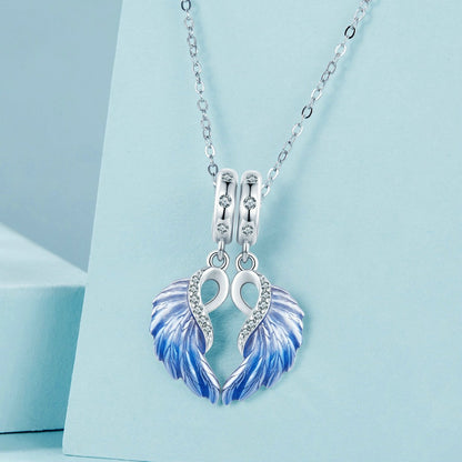 Jorrio Gradient Animal Blue Wing Sterling Silver Charm