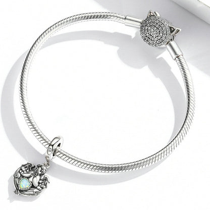 Jorrio Vintage Love Angel Sterling Silver Charm
