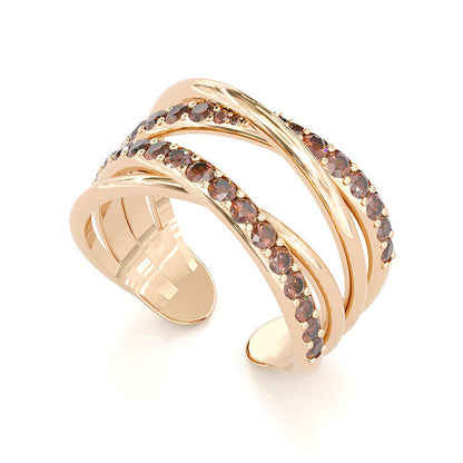 Jorrio handmade handmade round cut created diamond adjustable sterling silver wedding ring